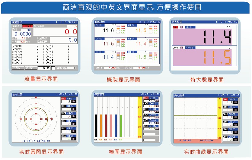 KH300A超小節(jié)能型無紙記錄儀